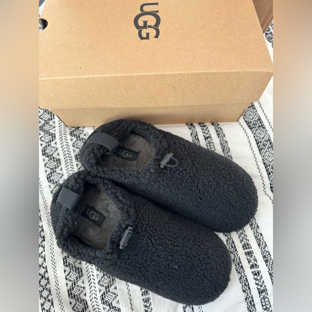 UGG plush slippers